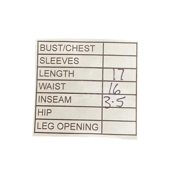 WALKER WEAR Men's Beige Four-Pocket Raw-Hem Chino Shorts SZ 34 - Picture 10 of 10